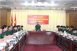 Quán triệt, triển khai quyết định của Bộ trưởng Bộ Quốc phòng về tổ chức lại cơ quan Quân khu